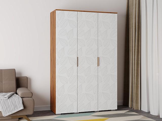 Шкаф распашной Асти - 3 Белый