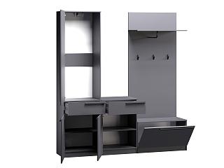 Прихожая Лорена Пакс - 2 Графит