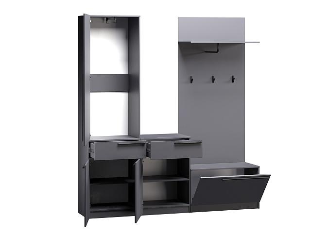 Прихожая Лорена Пакс - 2 Графит