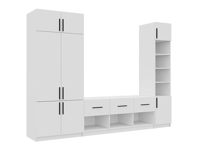 Стенка Лорена Пакс - 7 Белый