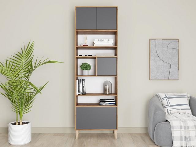 Стеллаж Скарлет - 7 Графит