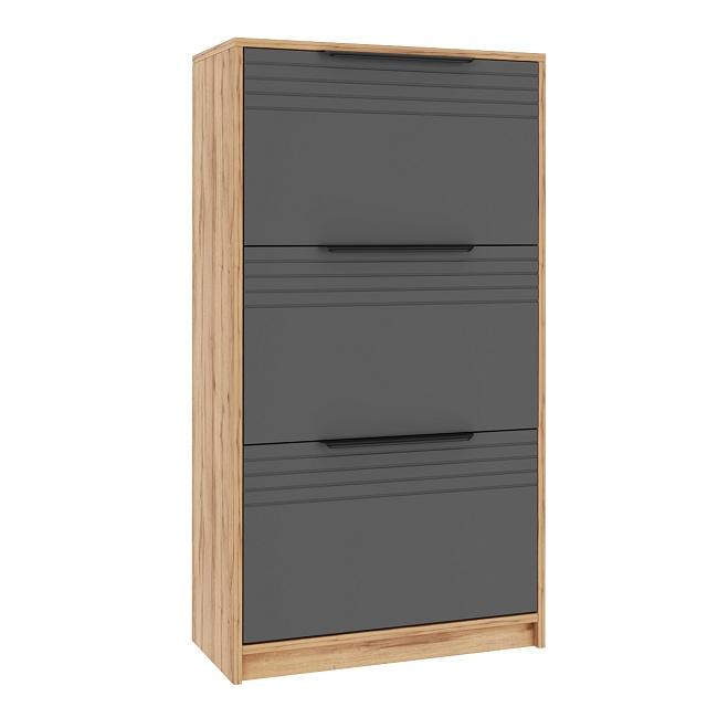 Тумба для обуви Астрис - 4 Графит