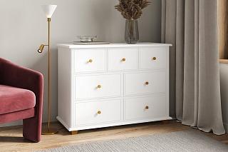 Комод Луиза - 1 МДФ Белый