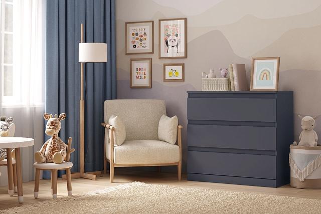 Комод Мальм - 17 Графит