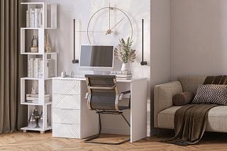 Письменный стол Салерно NEW 2 Белый