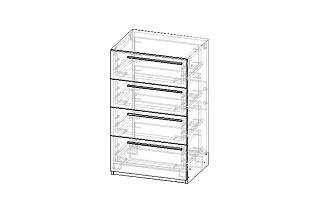 Комод Лорена Пакс - 2 Кашемир