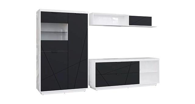 Стенка Бостон - 1 Черный