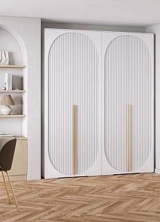 Шкаф распашной Брей - 2 Белый