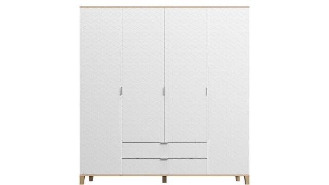 Шкаф распашной Марвин Йорк - 4 Милк