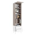 Стеллаж Скарлет - 6 Белый / Кашемир