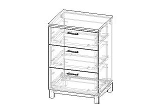 Комод Техас - 1 МДФ