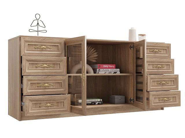 Комод Карлос - 082 Дуб Сонома