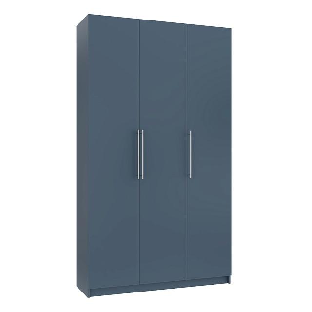 Шкаф распашной Калифорния - 3 Альби Полуночно-синий
