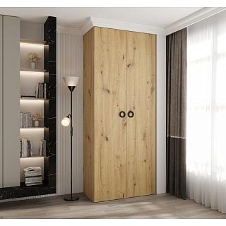 Шкаф распашной Хилтон - 2.2 Дуб Бунратти