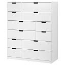 Комод Генри - 17 МДФ Белый