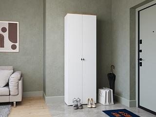 Шкаф распашной Квели - 2 Белый