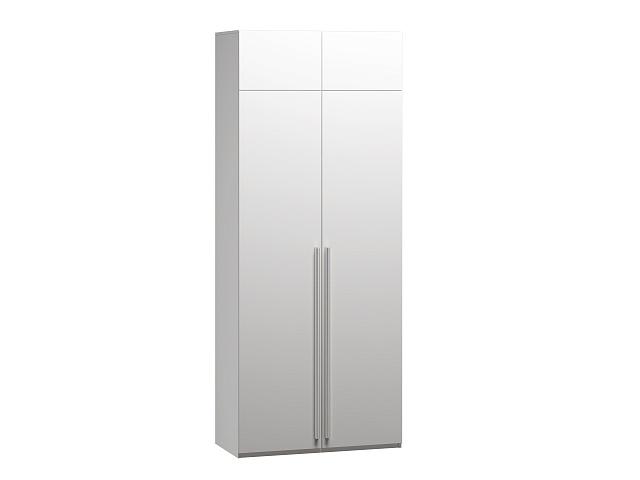 Шкаф распашной Лорена Бест - 2 с антресолью Белый