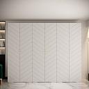 Шкаф распашной Тиз - 6 Белый