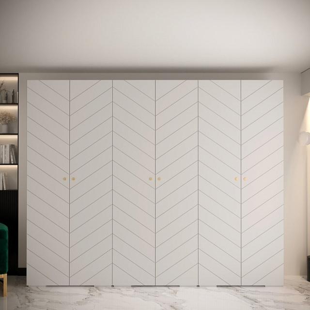 Шкаф распашной Тиз - 6 Белый