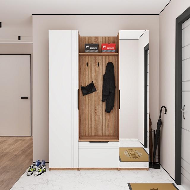 Прихожая Астрис - 2 Белый