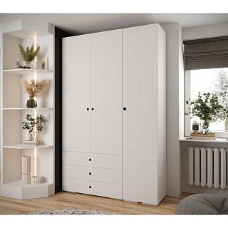 Шкаф распашной Люксор - 3.3 Белый