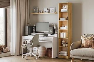 Стеллаж Билли - 10 Дуб Золотистый