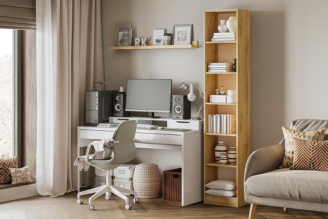 Стеллаж Билли - 10 Дуб Золотистый