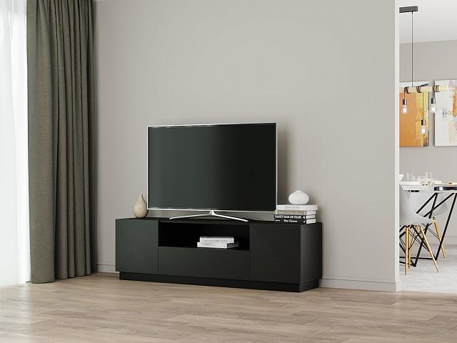 Тумба под ТВ Алиса 3 Черный