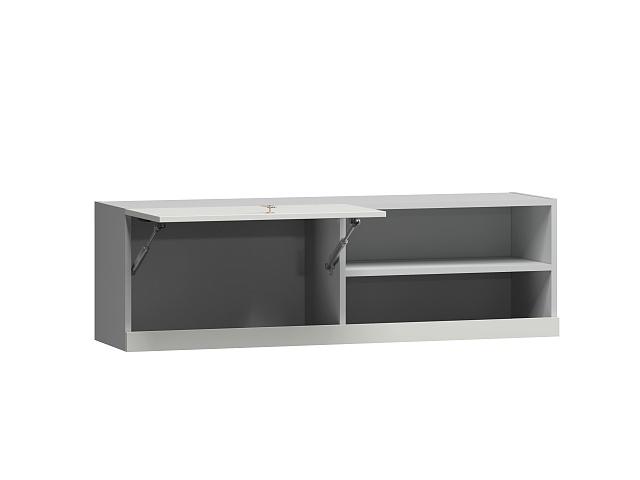 Антресоль Банни - 3 МДФ Светло-Серый