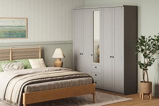 Шкаф распашной София РАХ - 17 МДФ Кашемир