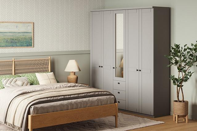 Шкаф распашной София РАХ - 17 МДФ Кашемир