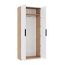 Шкаф распашной Астрис - 2 Белый