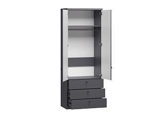 Шкаф распашной София РАХ - 18 МДФ Графит