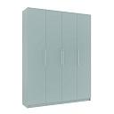Шкаф распашной Калифорния - 4 Сумеречный Голубой