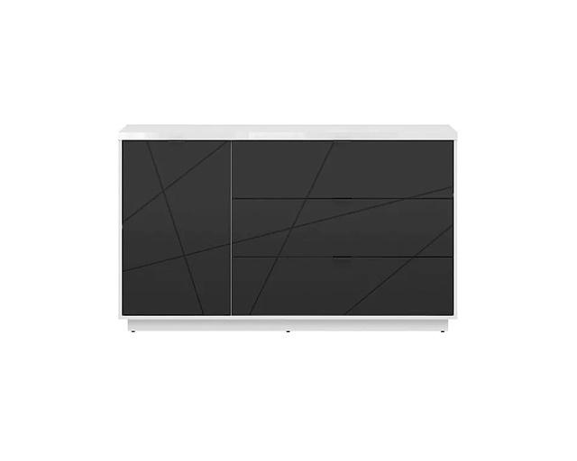 Комод Бостон - 3.1 Черный