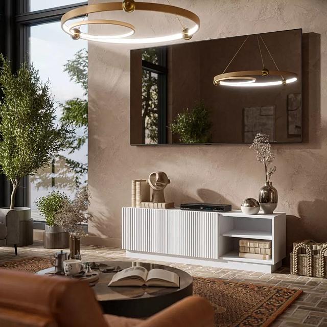 Тумба под ТВ Терни - 3 Белый