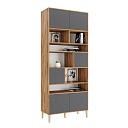 Стеллаж Скарлет - 8 Графит