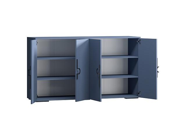 Комод Белиз - 3 Альби Полуночно-Синий