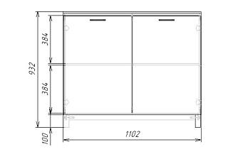 Комод Техас - 5 МДФ