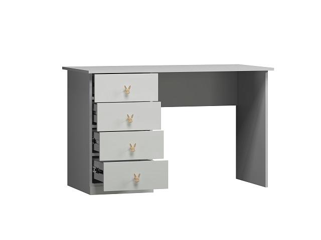 Письменный стол Банни - 2 МДФ Светло-Серый