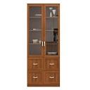 Книжный шкаф Библиограф - 2 №4 Орех Экко