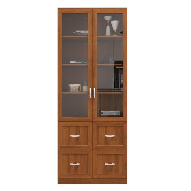 Книжный шкаф Библиограф - 2 №4 Орех Экко