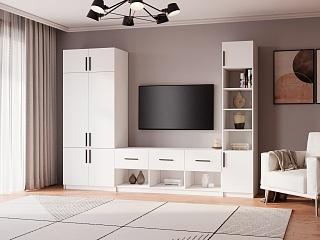 Стенка Лорена Пакс - 7 Белый