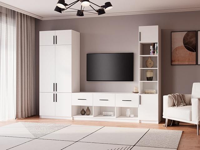 Стенка Лорена Пакс - 7 Белый