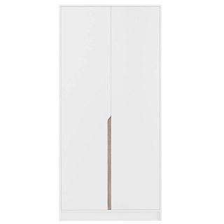 Шкаф распашной Бонди - 2 Белый