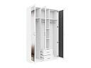Шкаф распашной Стелла - 3 Белый