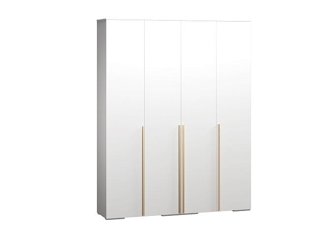 Шкаф распашной Эдинбург - 4 Белый