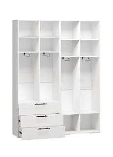 Шкаф распашной Мори-Хелена - 8 Белый