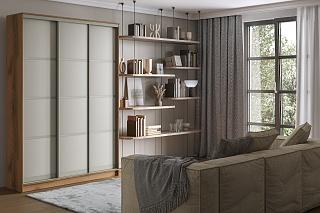 Шкаф-купе Борнео - 3.2К Дуб Делано