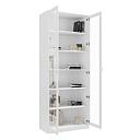 Книжный шкаф Библиограф - 2 №1 Белый